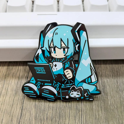 Japanese Anime Pin Badge — Cartoon Brooch for Backpacks, Clothes & Schoolbags