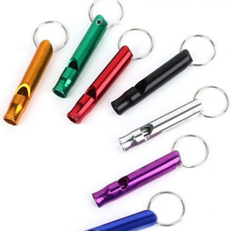 Outdoor Survival Whistle Keychain – High Decibel Portable Emergency Camping & Rescue Tool