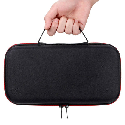 Portable EVA Wireless Microphone Storage Case – Shockproof Hard Carry Bag with Cable & Accessory Organizer