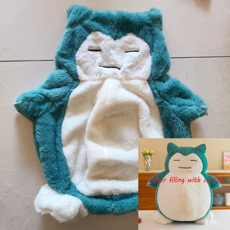 Pokémon Snorlax & Totodile Plush Toys - Chikorita and Torchic Cartoon Dolls