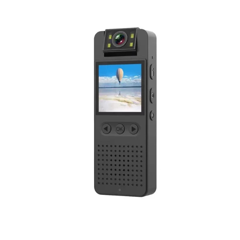 1080P Mini Cycling Camera - Compact Sports DV DVR Audio Video Recorder with Back Clip for Cycling, Riding and Outdoor Use