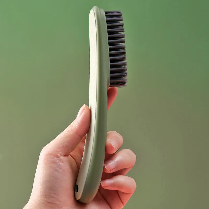 3247 Long Handle Shoe Cleaning Brush - Portable Laundry Scrub Brush Set for Home & Travel Use