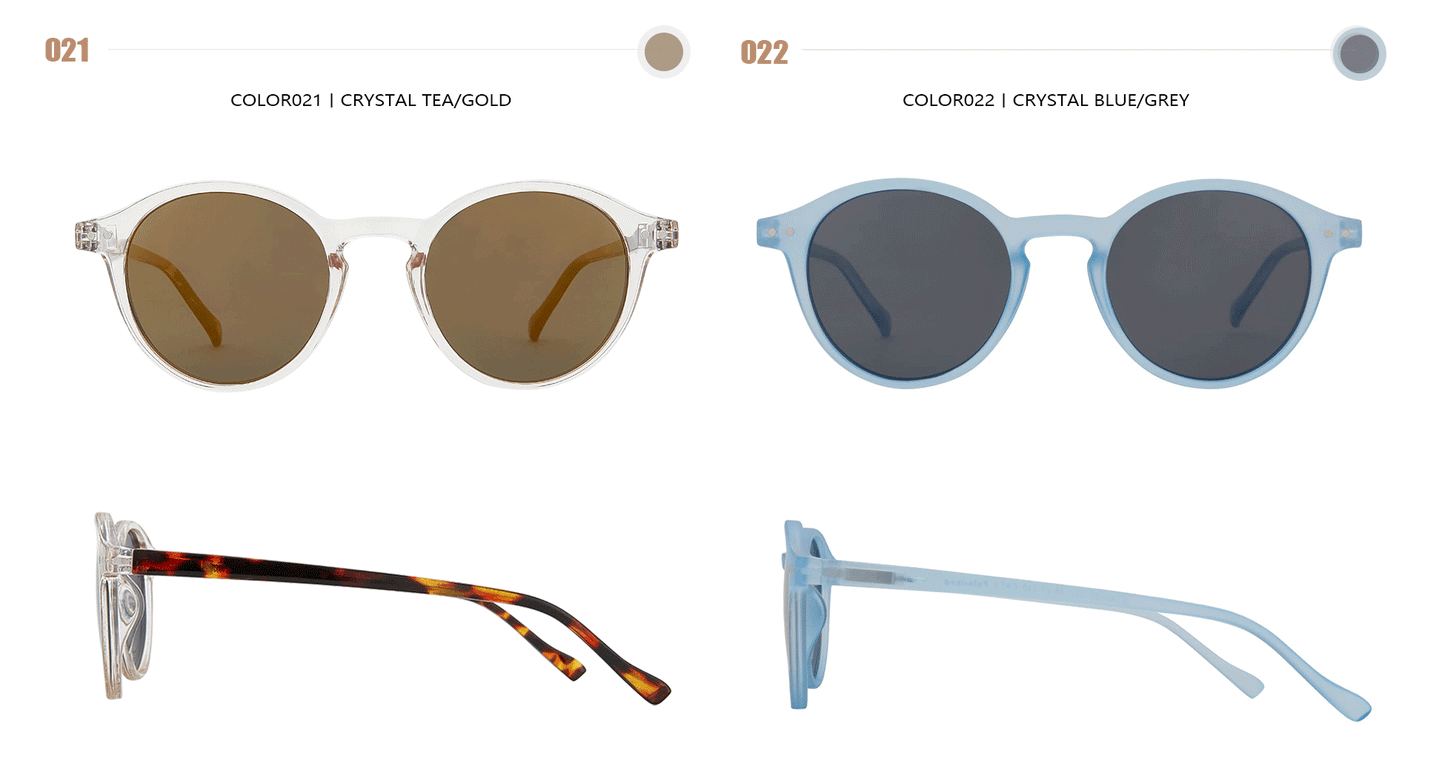 ZENOTTIC Retro Small Round Polarized Sunglasses – Vintage UV400 Shades for Men & Women