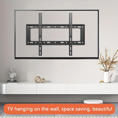 BEISHI Universal TV Wall Mount Bracket - Low Profile Fixed Mount for 30-80 Inch Flat & Curved TVs