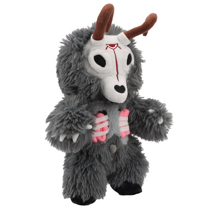 BIGEARDOG Kawaii Wendigo Zombie Deer Plush Toy — Stuffed Cartoon Wendigo, Birthday & Halloween Gift, Creative Room Decor