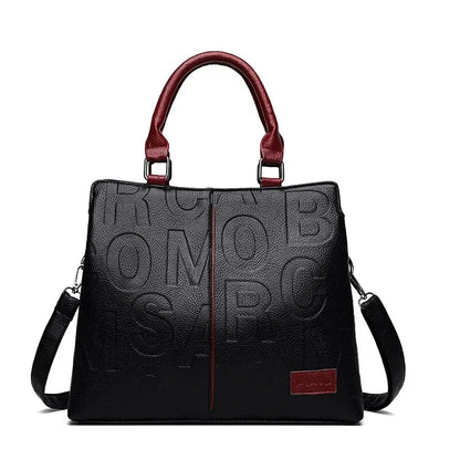PU Leather Women’s Shoulder Crossbody Bag – Luxury Casual Large Capacity Travel Handbag