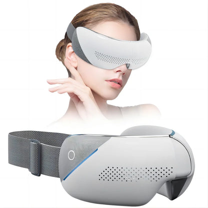 Newest Visible Eye Massager | Smart Airbag Compression Glasses with Bluetooth Music for Better Sleep