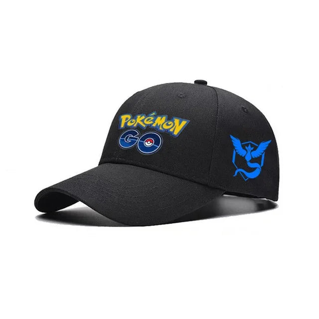 Pikachu Anime Baseball Cap - Adjustable Cartoon Cosplay Hat for Men, Women & Kids Sports Hip Hop Style Gift