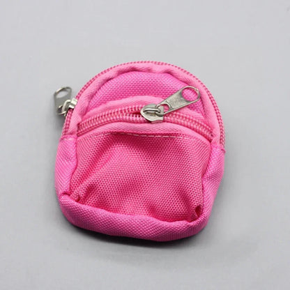 Labubu Doll Accessories Set – Cute Transparent Pet Backpack for 15/17cm Labubu Dolls