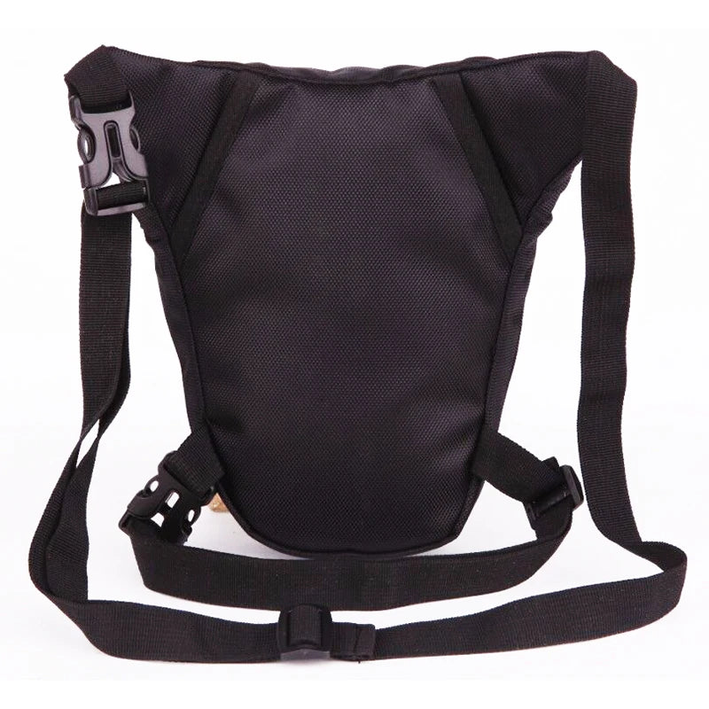 Multifunction Motorcycle Drop Leg Bag – Oxford Waist Bag for Men, Casual Fanny Pack for Moto & Biker Outdoors