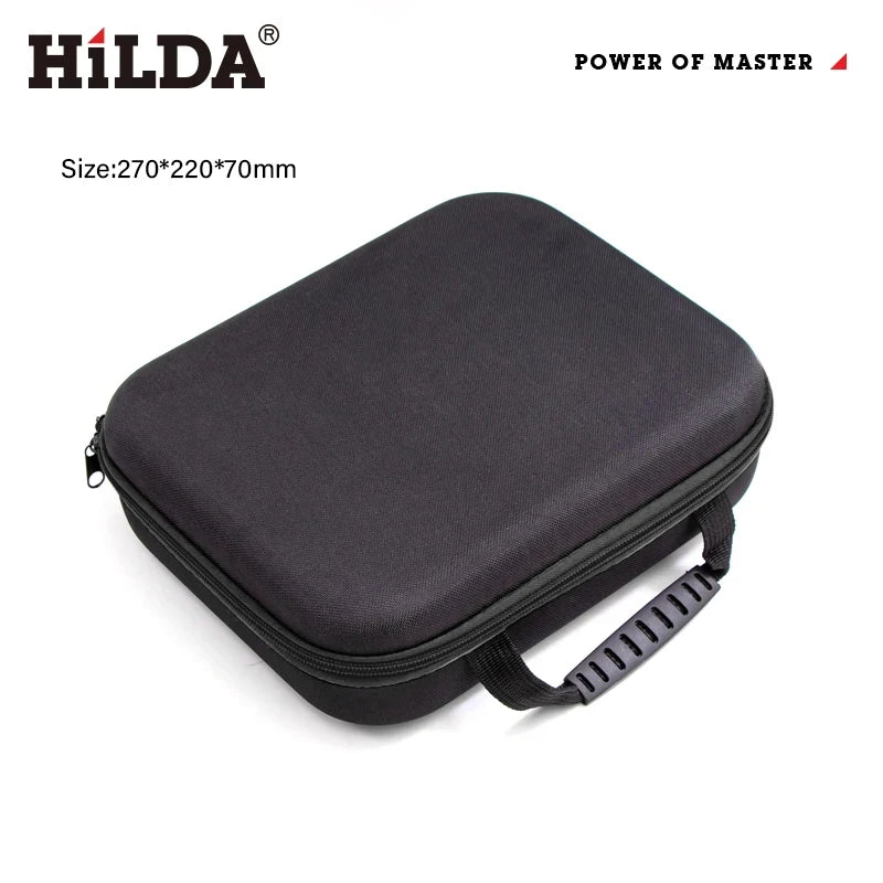 HILDA Large Capacity Waterproof Tools Bag – Electrician Hardware Organizer, 3 Sizes with Red Edges