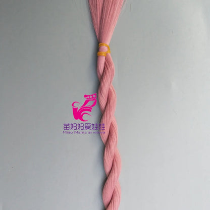 80cm Long Doll Hair Wig - DIY Handmade Doll Hair Accessory for Customization