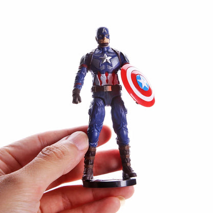ZD Toys Avengers Legends Action Figures – Iron Man, Spider-Man, Thor, Captain America, Thanos, Hulk, War Machine Gift Set