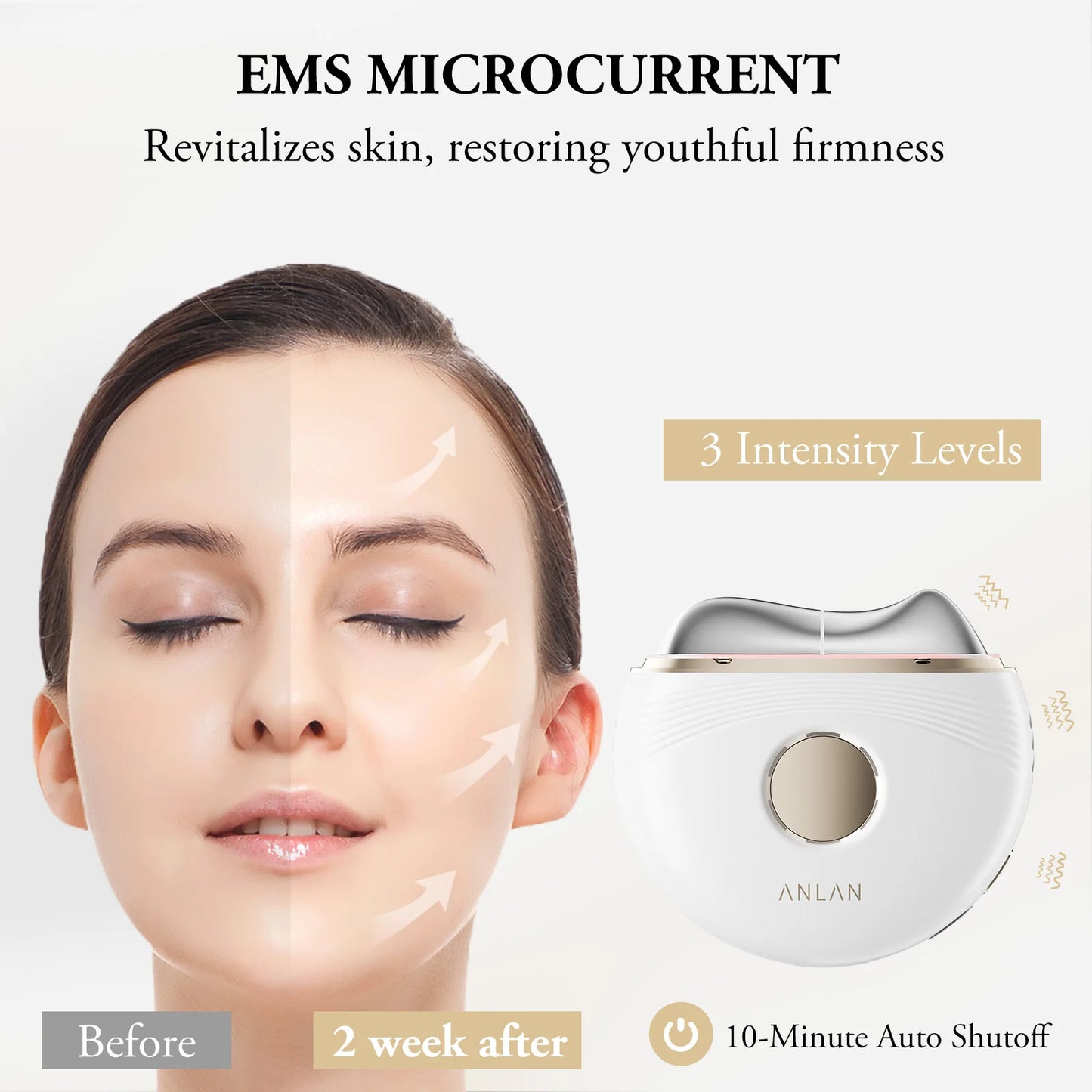 ANLAN Electric EMS Face & Body Massager – Guasha Therapy, Skin Lifting, Firming, Edema & Heat Treatment Beauty Device