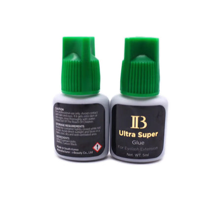 IB Ultra Super Glue for Eyelash Extensions — 5ml Korean Fast-Drying Strong Lash Adhesive, Long-Lasting