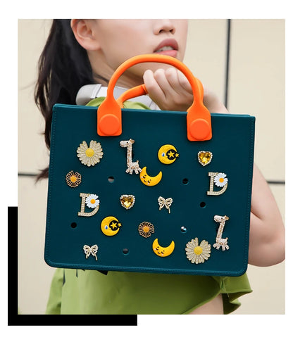 EVA Large Leather Shoulder Bag – Waterproof Casual Tote for Women, Beach Bag & Fashion Storage Handbag