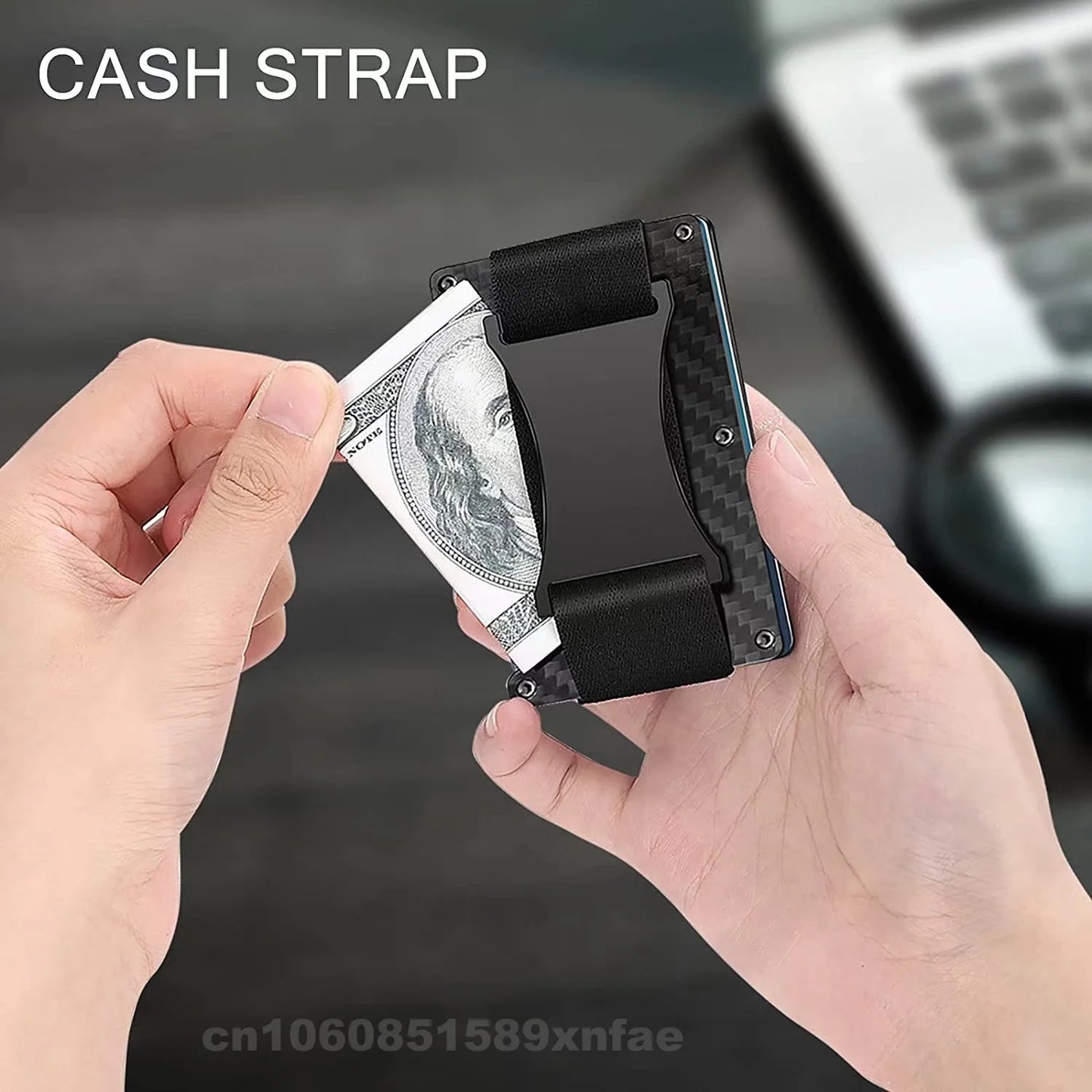 RFID Blocking Metal Wallet – Slim Aluminum Credit Card Holder & Money Clip for Business and ID, 2024 All Colors
