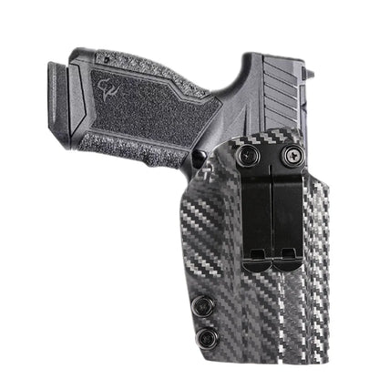 Kydex Taurus GX4 IWB Holster - Concealed Inside Waistband Carry with RMR Optic Support and Metal Clip