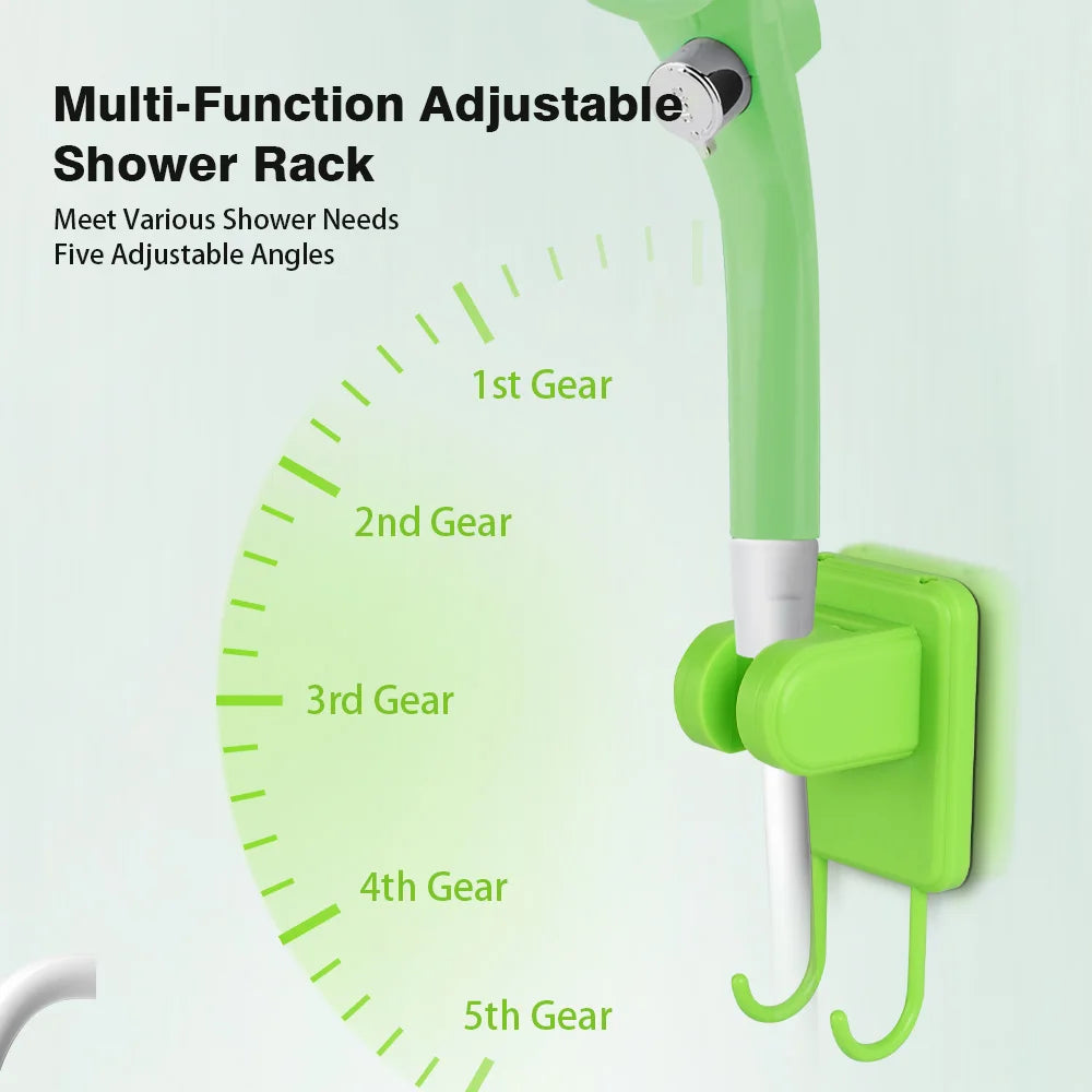Portable RV Camping Shower Pump – Outdoor Shower Kit with Intelligent Digital Display & Adjustable 6000mAh Power