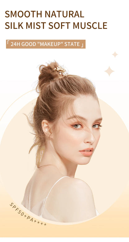 Ocheal 30g BB/CC Sunscreen Cream SPF 50/PA+++ – Anti-Aging, Long-Lasting Full Coverage Facial Foundation