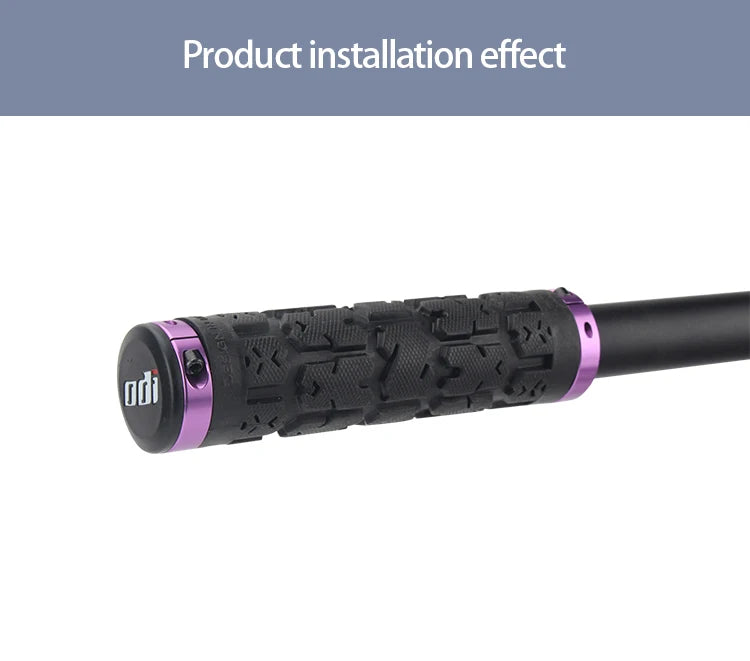 ODI RG01 Bicycle Handlebar Grips – Anti-Slip Lock-On Shock Absorbing MTB & Road Bike Grips