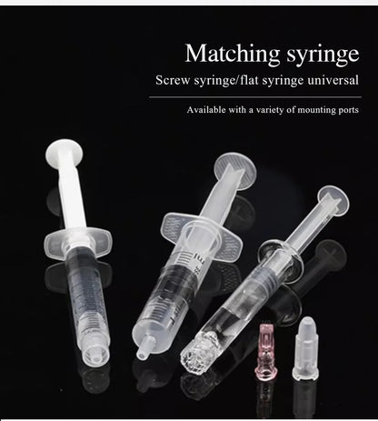 Medical Disposable 34G Powder Needle – Non-Painless Ultrafine Beauty Needle (1.2mm/1.5mm)