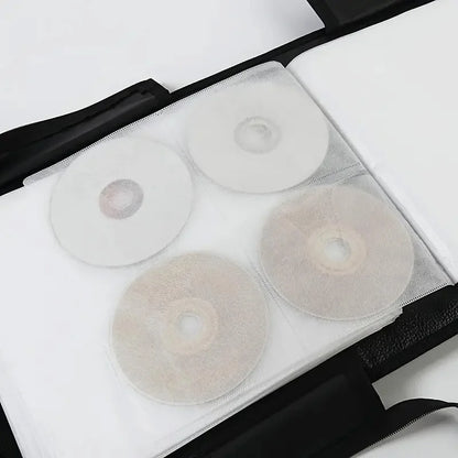 400-Disc CD & DVD Storage Case - Heavy-Duty Zipper Media Organizer Binder for Home, Car & Travel