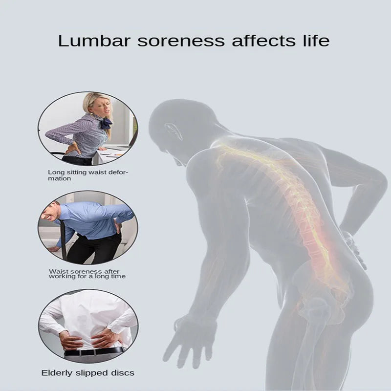 Memory Foam Seat Cushion – Office Chair & Home Use, Ergonomic Pillow for Back Pain Relief