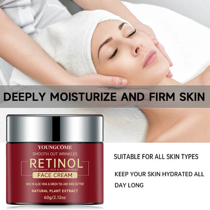 Retinol Lifting & Firming Cream – Repairing, Moisturizing & Anti-Aging Skin Care for a Brightened Complexion