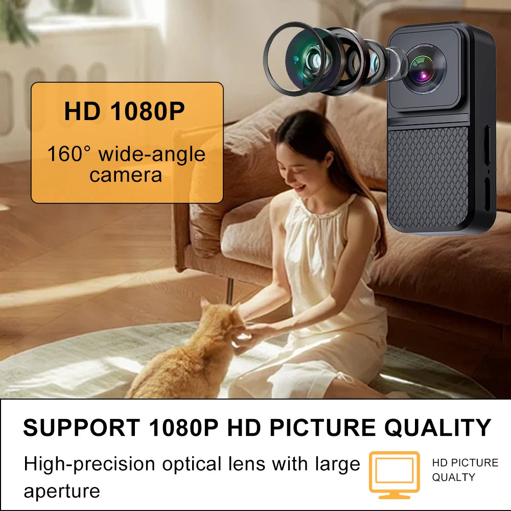 BORME HD 1080P Pet Collar Camera – Wireless Dog & Cat Camera with Video Recording, No WiFi Needed, Perfect Pet Monitoring Gift
