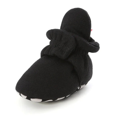 Meckior Baby Socks Shoes – Star Toddler First Walkers Booties, Soft Cotton Anti-Slip Shoes for Boys and Girls