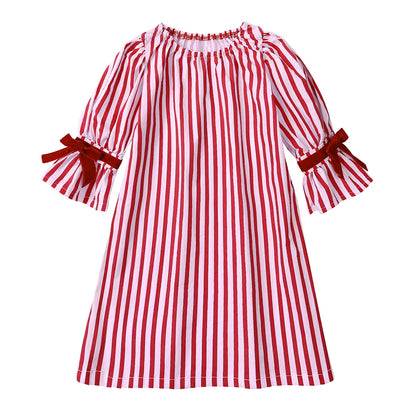 2025 Kids Christmas Pajama Set – Velvet Long Sleeve Loungewear & Sleepwear for Boys & Girls