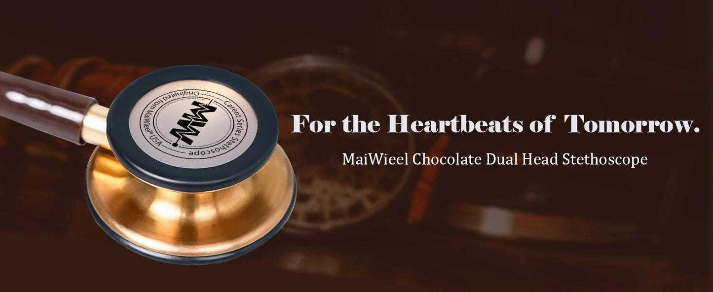 Portable Double-Sided Medical Stethoscope — Professional Cardiology Stethoscope for Doctors, Nurses, and Medical Use