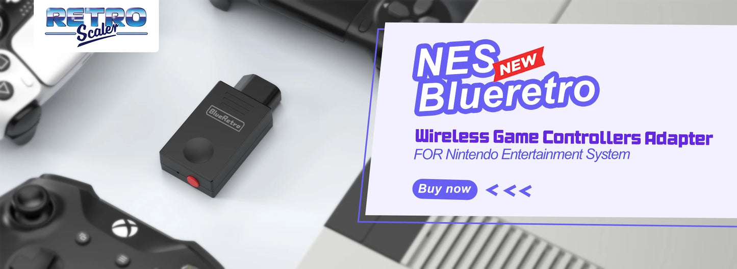 RetroScaler GBSC Pro – SCART/RGBS/YPbPr/VGA to HDMI Video Audio Converter for Retro Consoles