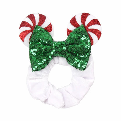 Velvet Mouse Scrunchies - Cute Elastic Ponytail Holders & Hair Accessories for Girls