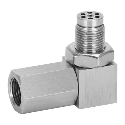 New 90 Degree Oxygen Sensor Extender – Mini Catalyst Lambda O2 Adapter, M18*1.5 Universal CEL Fix