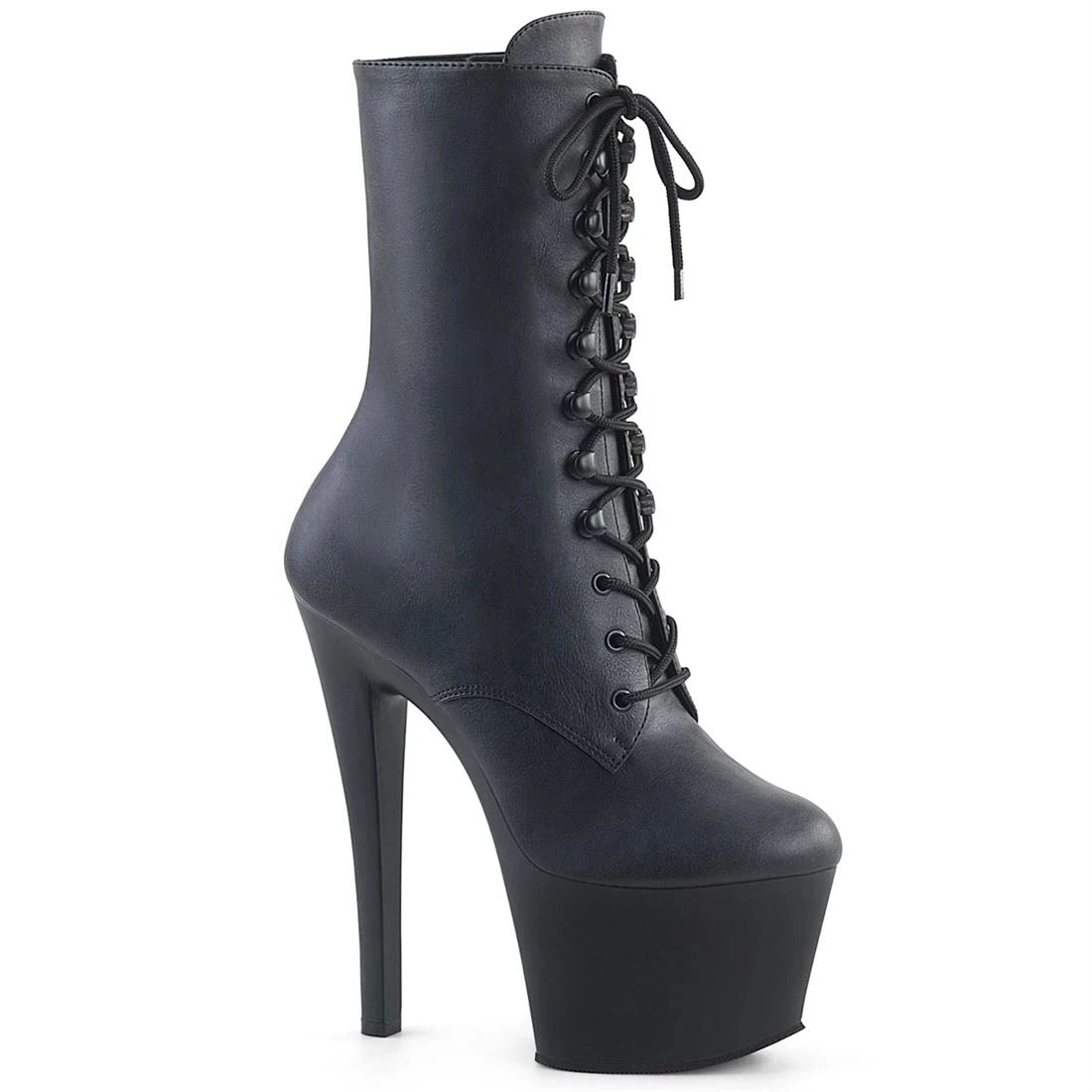 SDTRFT Women’s 17cm Platform Stiletto Ankle Boots - Thin High Heels Patent Leather Party & Wedding Shoes