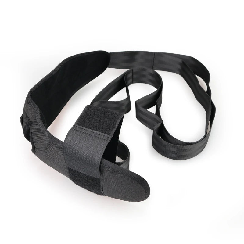 Yoga & Fitness Stretching Band – Leg Flexibility, Rehabilitation, Plantar Fasciitis Foot Care Training Belt