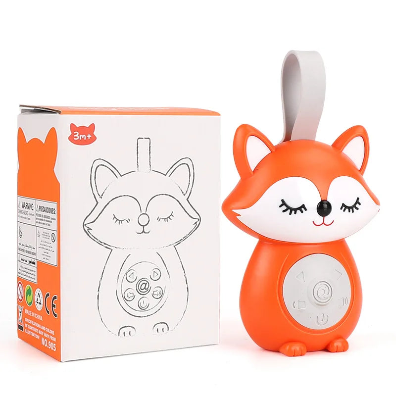 Portable White Noise Machine for Babies – Soother with 5 Music Sounds, Night Light & Timed Shutdown for Toddler Sleep