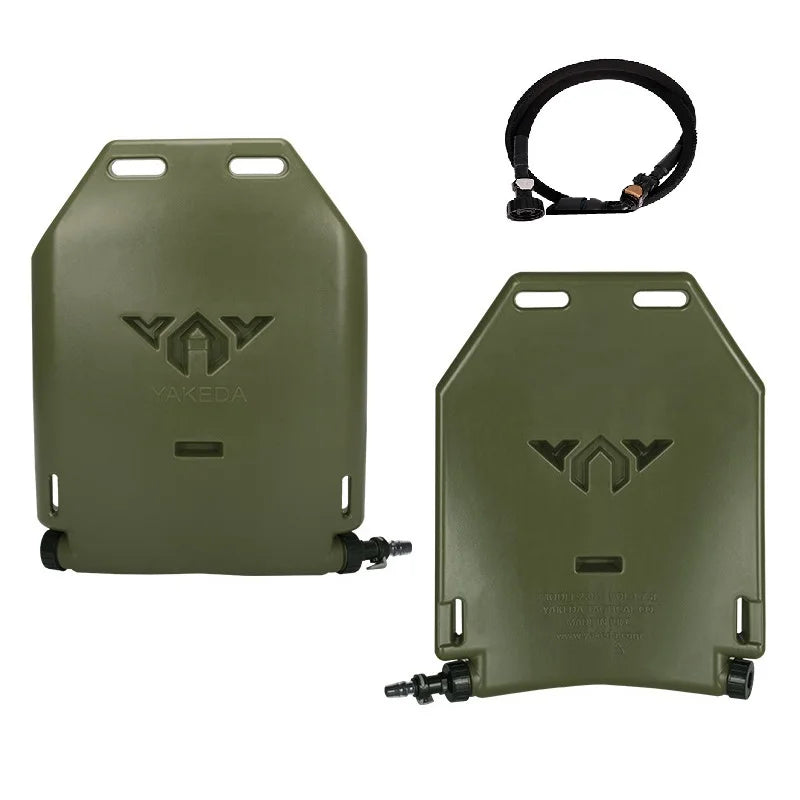 YAKEDA 1.75L Water Bottle – Multifunctional Hydration Kettle with Pipe, EVA Food-Grade Water Bag for Vest Liner