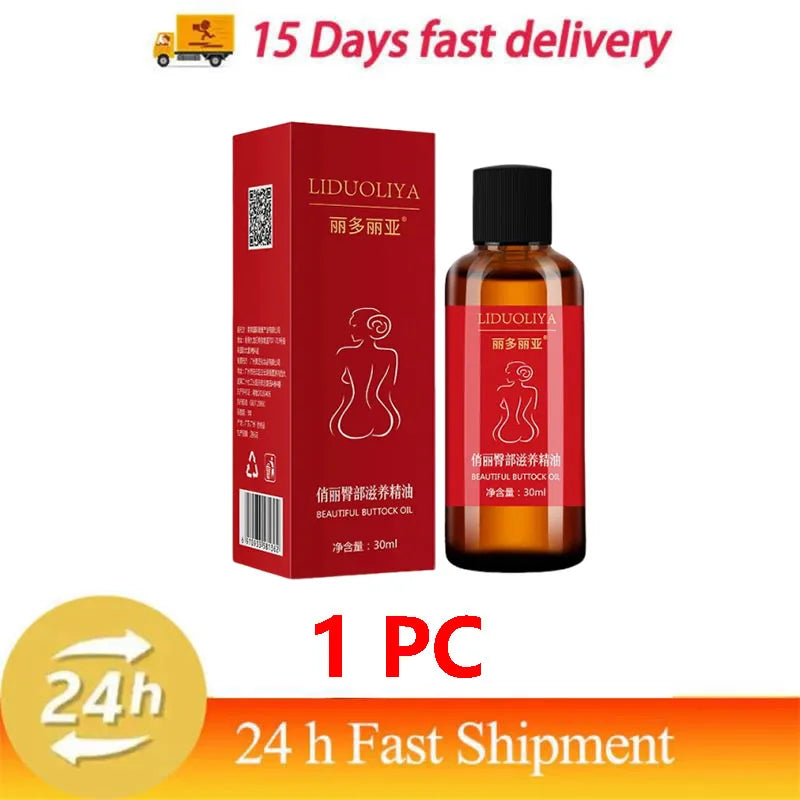 Buttock Firming Massage Oil - Moisturizing Hip & Body Care for a Smoother, Firmer-Looking Appearance