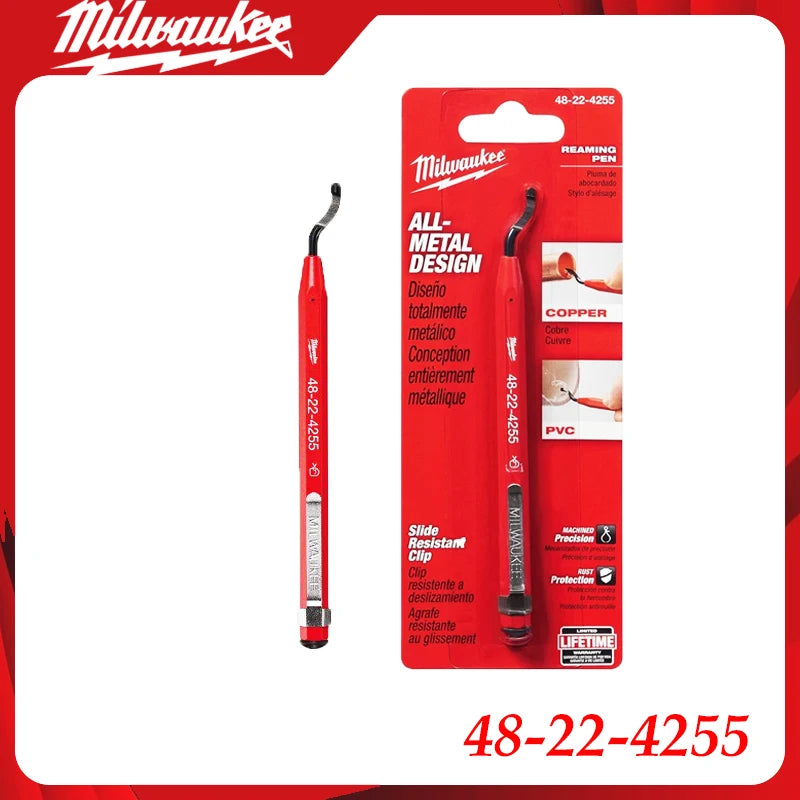 Milwaukee 48-22-4255 Portable Reaming Pen - Multifunctional Professional Power Tool Accessory