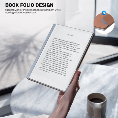 Ultra-Thin Magnetic Case for Remarkable 2 10.3" Tablet: Lightweight Smart Tablet Cover with Wide Pen Protective Clasp - 2020 Release