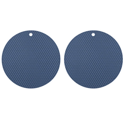 2/4 PCS Multifunction Heat Resistant Silicone Mats – Nonslip Drink Coasters, Pot Holders & Kitchen Placemats