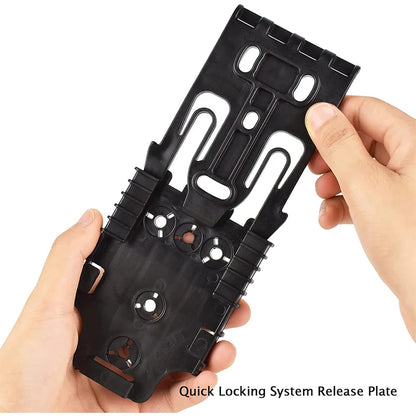 QLS Holster Adapter Kit - Quick Locking System with QLS 19 & 22 Polymer Mount Accessories for Gun Cases