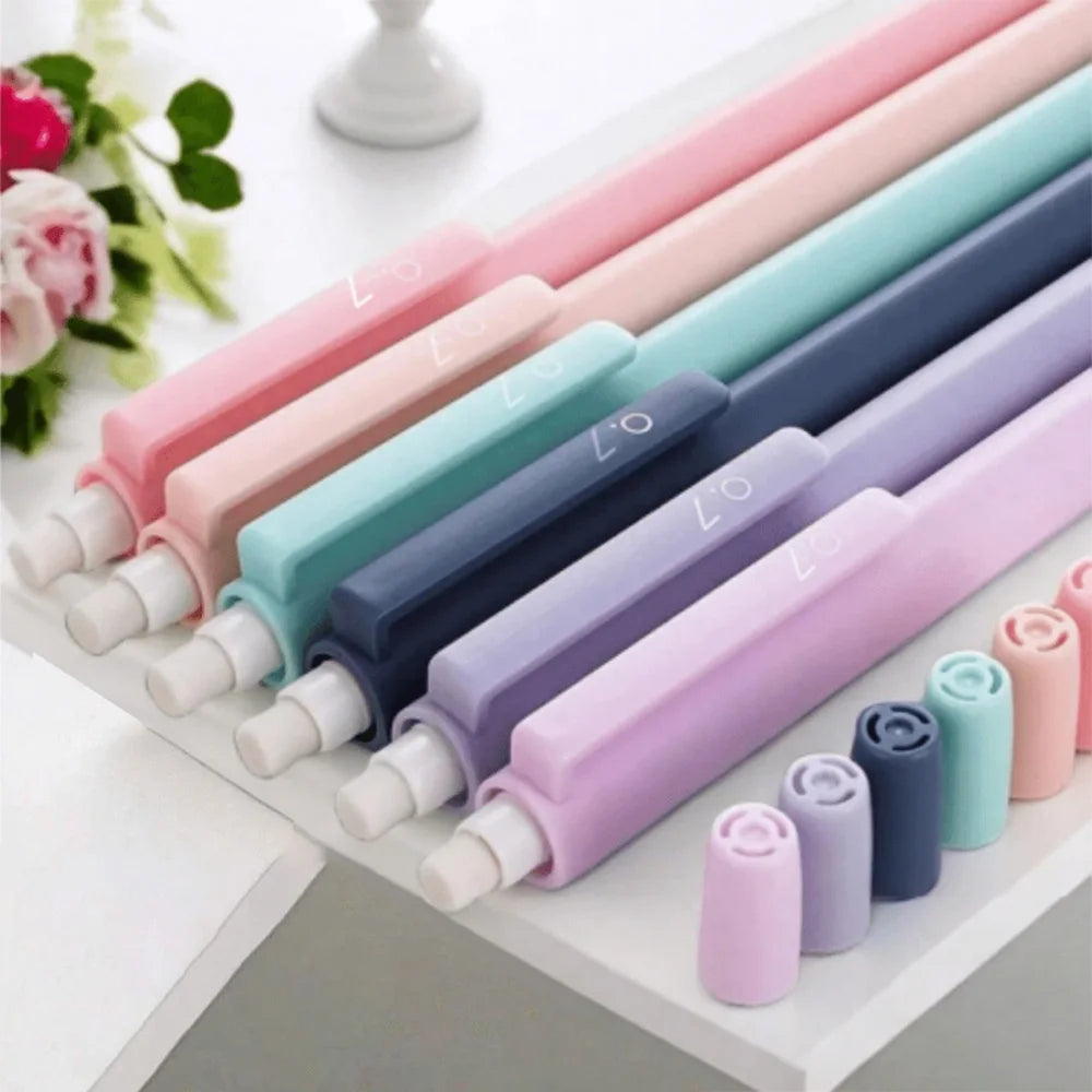 Cute Pastel Mechanical Pencil Set - 0.5mm & 0.7mm Writing, Drawing & Sketching Pencils