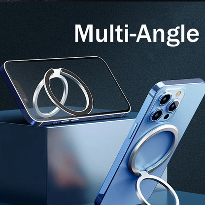 MagSafe Magnetic Phone Ring Holder - Adjustable Finger Grip and Stand for iPhone Magnetic Cases