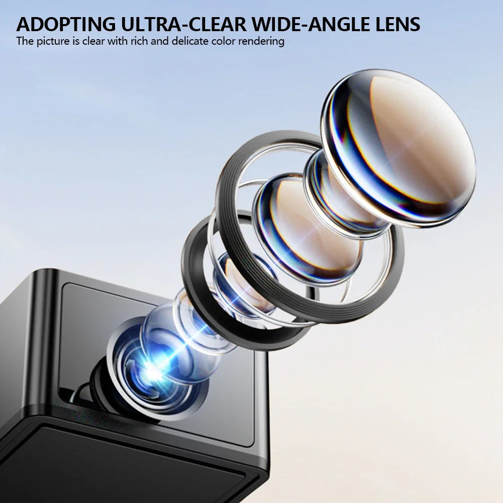Mini WiFi Security Camera - Wireless HD Indoor Surveillance Cam with IR Night Vision