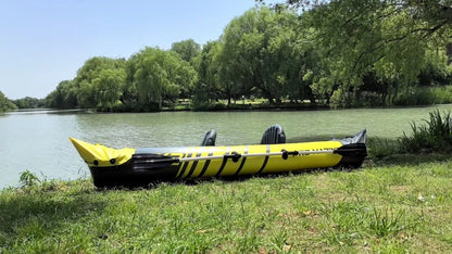 INTEX 68307 Inflatable Boat – Single/Double Drifting Raft for Kayak, Outdoor Fishing & Water Sports