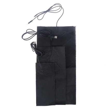 USB Far Infrared High-Temperature Heater – Carbon Fiber Electric Waist & Knee Heating Pad